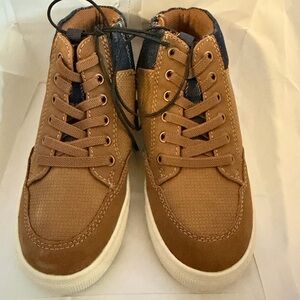 Nordstrom Cream High-Top Sneakers